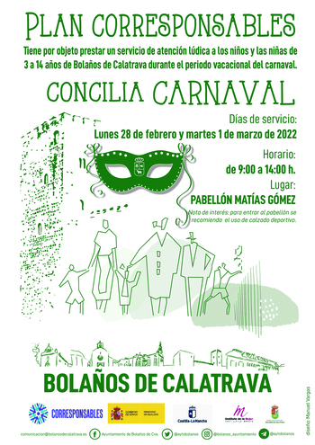 Corresponsables facilitará conciliación en Carnaval