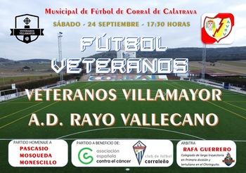Los veteranos del Villamayor se enfrentarán al Rayo Vallecano