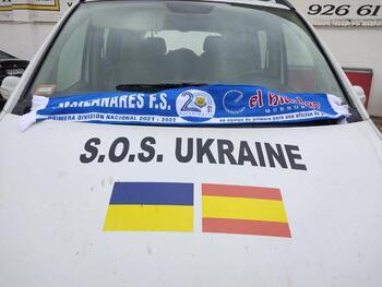 El Manzanares FS colabora con un viaje solidario a Ucrania