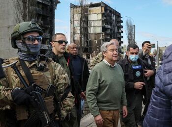 Guterres insta a Rusia a investigar los crímenes de guerra
