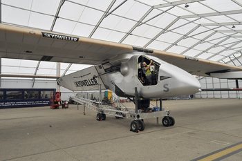 Skydweller ensamblará en breve en Valdepeñas su avión solar