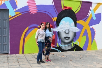 Un mural reivindica la importancia de la salud mental