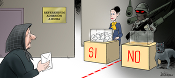 Viñeta Referendum Ucrania