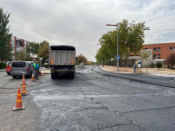 Alcázar inicia las obras de asfaltado en varias calles