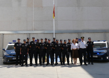 La Policía Nacional recibe a 16 nuevos agentes en prácticas