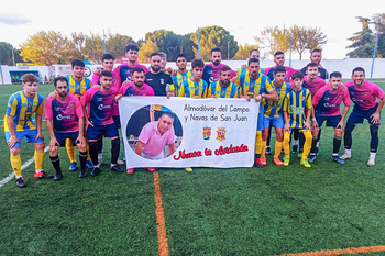 El CF Almodóvar recuerda a Juanma Domínguez