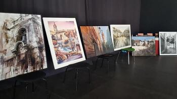 Más de 3.000 euros en premios de pintura rápida en Corral
