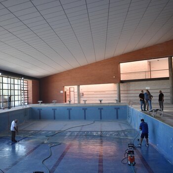 La piscina del Puerta de Santa María se abrirá en noviembre