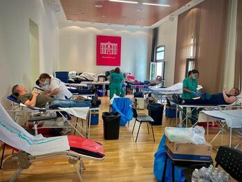 Éxito de participación en el II Maratón de Donación de Sangre