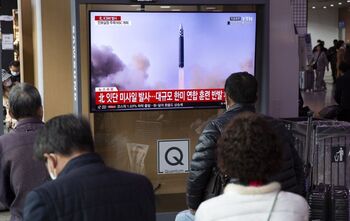 Corea del Norte vuelve a lanzar misiles sobre el mar Amarillo