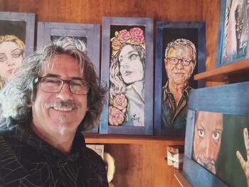 Eusebio Loro expone su visión del retrato en Villarrubia