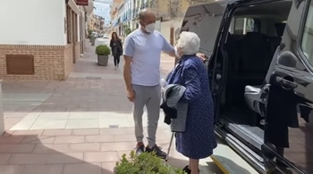 Gran acogida del Servicio de Taxi para mayores en Herencia