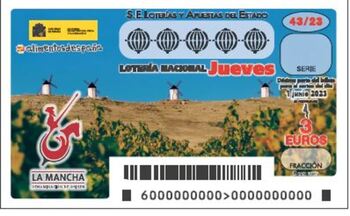 Los vinos de la DO La Mancha, protagonistas de la Lotería