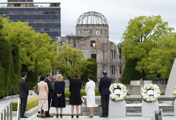 Los líderes del G7 homenajean a las víctimas de Hiroshima