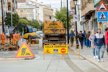 Comienzan las obras en la calle Francisco García Pavón