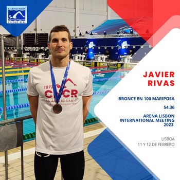 Javier Rivas, bronce en Lisboa
