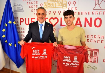 El alcalde de Puertollano recibe a Alejandro Ríos