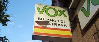 Vox denuncia un ataque vandálico contra su sede en Bolaños