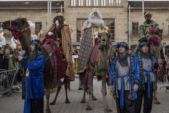 Los Reyes Magos ya pasean por las calles españolas