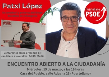 Patxi López estará este miércoles en Puertollano