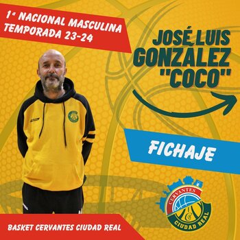 Coco entrenará al sénior masculino del Basket Ciudad Real
