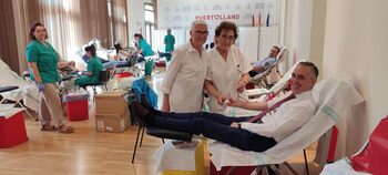 Ruiz colabora con el Maratón de Donación de Sangre y Plasma