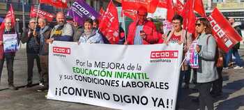 Los trabajadores de Educación Infantil piden un convenio justo