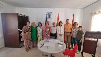 La alcaldesa de Navalpino agradece la renovación del apoyo
