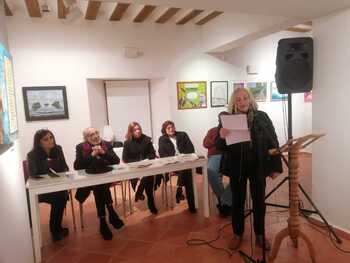 Poetas y artistas en Torralba con el Salón del Poema Ilustrado