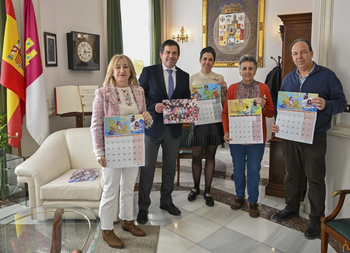 La Diputación editará 3.000 calendarios solidarios de Afanion