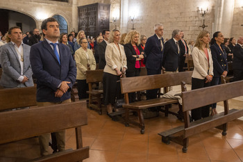 La misa del voto muestra el apego a la Virgen del Prado