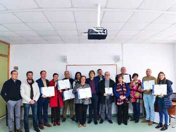 Ocho empresas de la comarca de Almadén reciben el sello Sicted