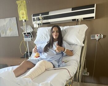 Bea Vélez sufre una grave lesión