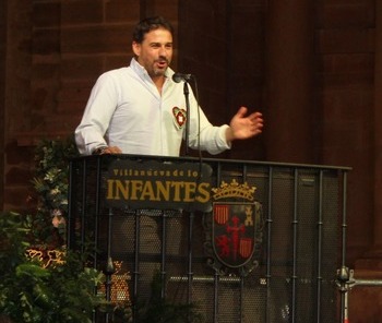 Javier Estévez pregona la Feria del Pimiento de Infantes