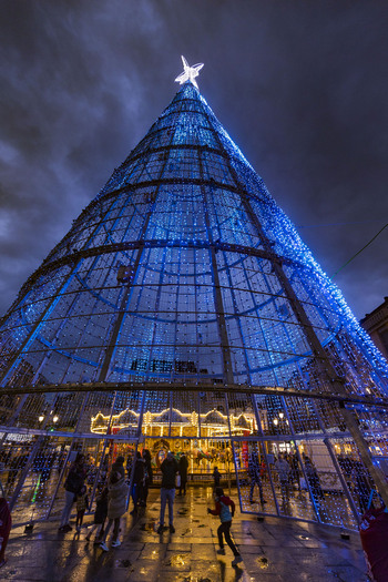 La capital tendrá el tercer árbol de Navidad más alto del país