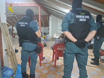 Desarticulan dos grupos criminales dedicados a la 'tele coca'