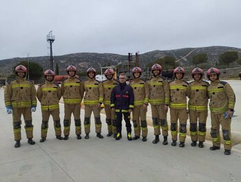 10 bomberos inician formación antes de incorporarse
