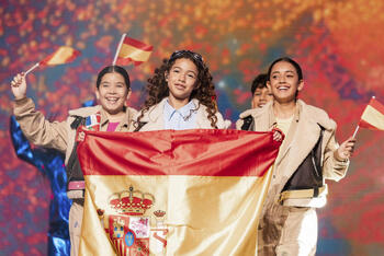 España roza la victoria en Eurovisión Junior