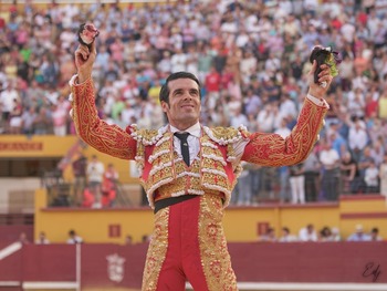 Emilio de Justo, triunfador de la Feria de Almodóvar