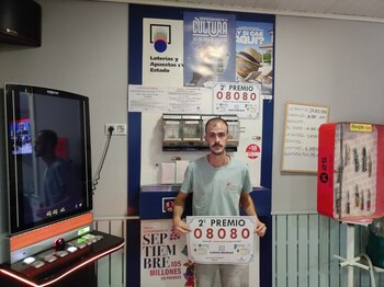 El segundo premio de la Lotería cae en Valdepeñas y Porzuna