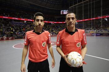 Rodrigo y Sánchez-Molina, en el segundo partido de la final