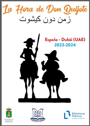 Piedrabuena lleva El Quijote a un colegio de Emiratos Árabes