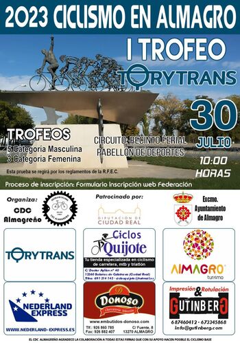 Almagro acoge e domingo el I Trofeo Torytrans