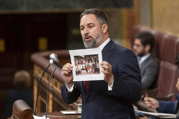 Abascal advierte a Sánchez de que el pueblo acabará cansándose