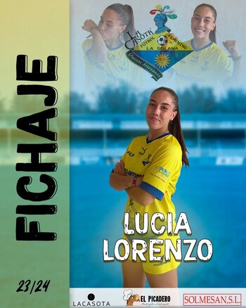 Lucía Lorenzo, cuarta cara nueva en La Solana