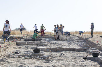 Excavan en Caraca niveles carpetanos de los siglos I y II a.C.