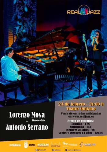 Lorenzo Moya funde su piano con la armónica de Antonio Serrano