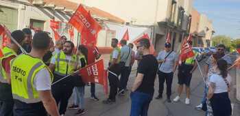 Trabajadores de TMS inician una huelga por sus salarios