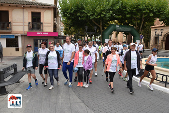 Unas 450 personas caminan contra el cáncer en Miguelturra