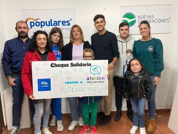 NNGG de Almagro recauda más de mil euros a favor de Afanion
